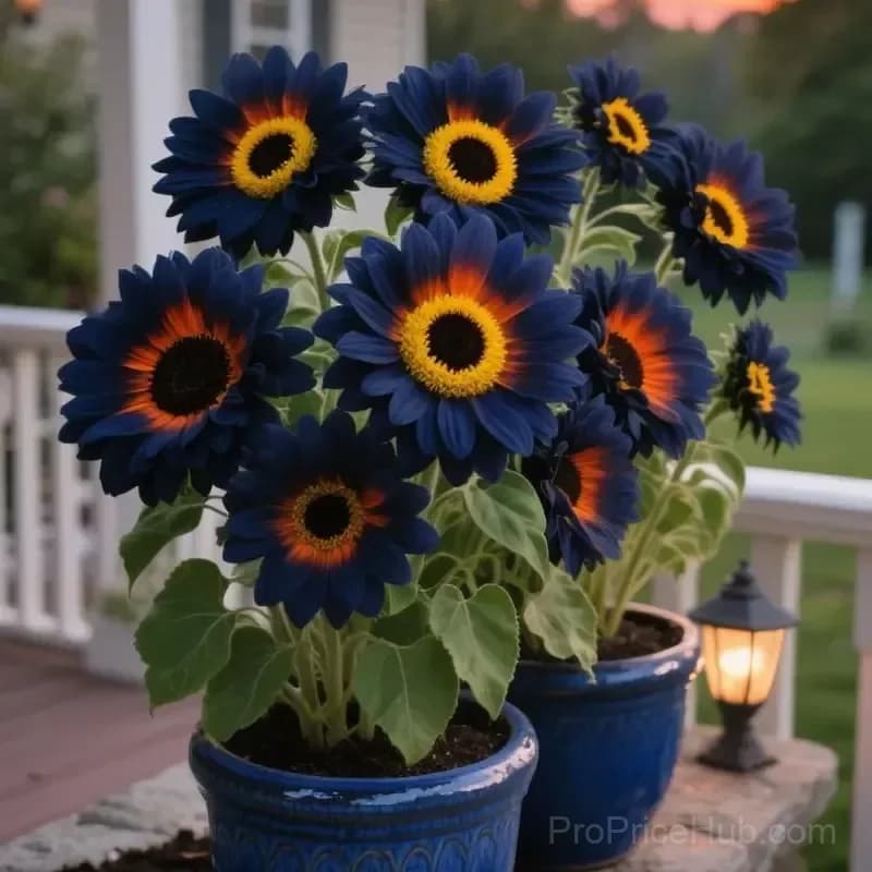 Midnight Blaze Sunflower Seeds - Alt
