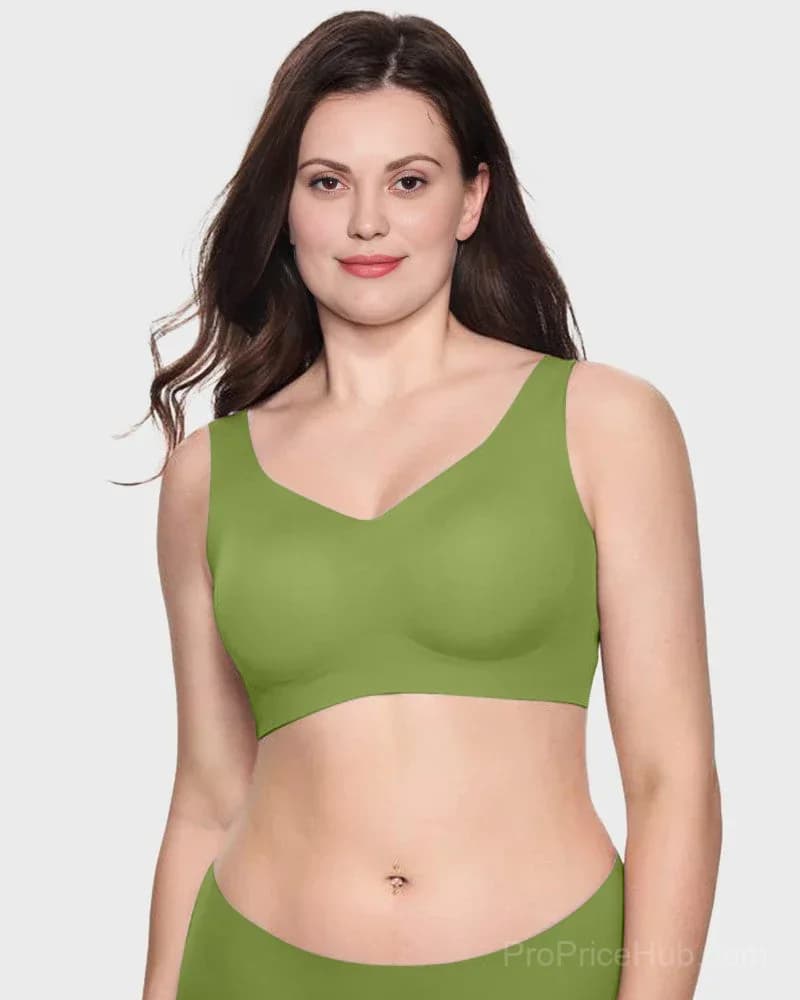 Women's Wire-Free Lifting Antibacterial Jelly Bra - View 11