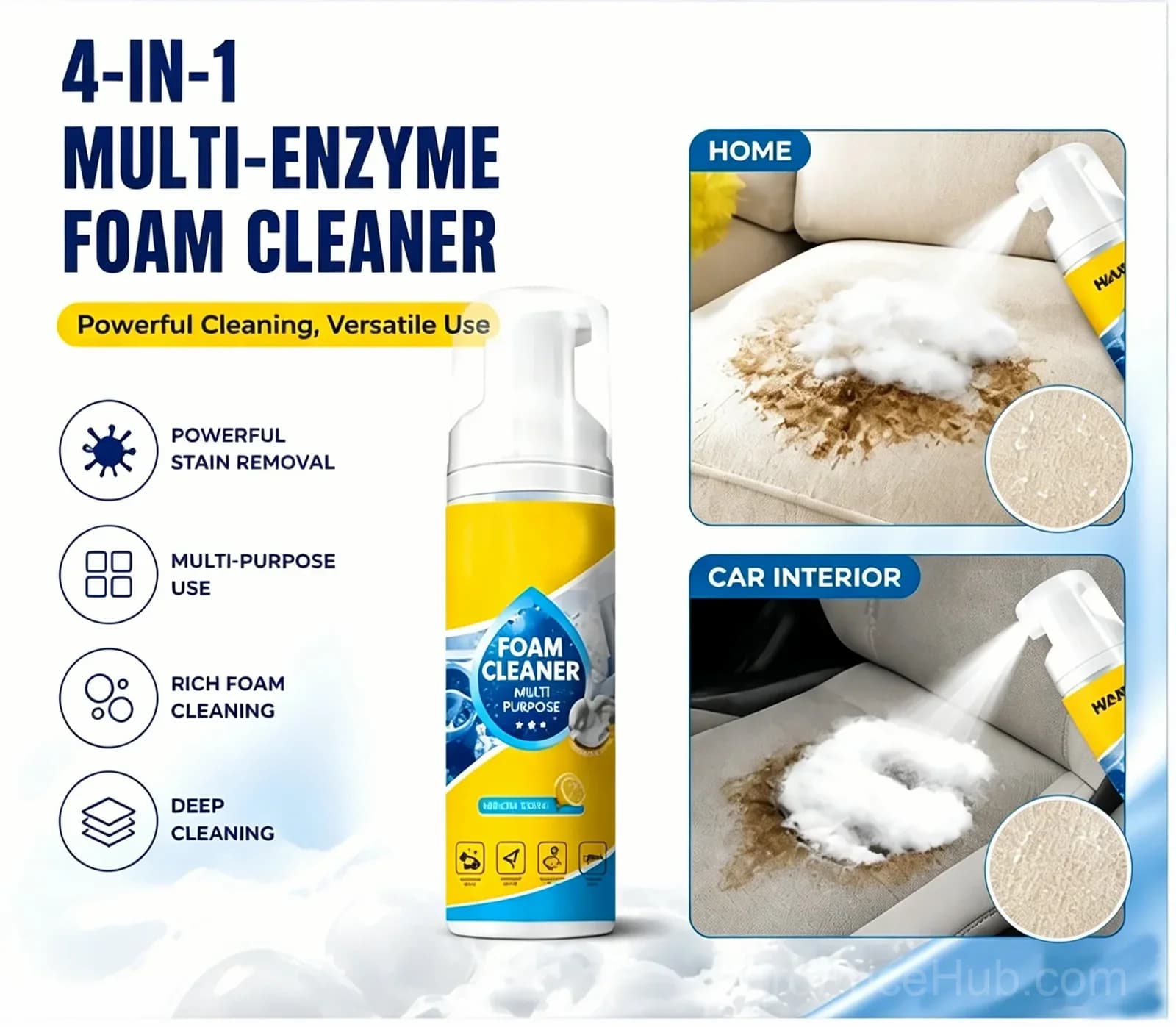 Multi-Purpose Foam Cleaner for Home Use - View 15