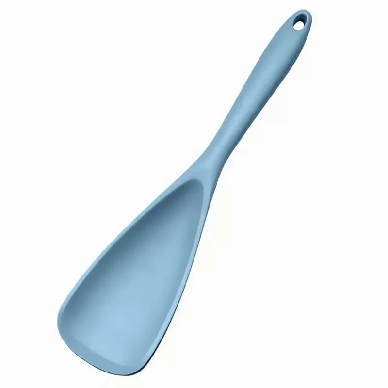 Grey and Blue Cooking Spoons for Nonstick Cookware - View 5