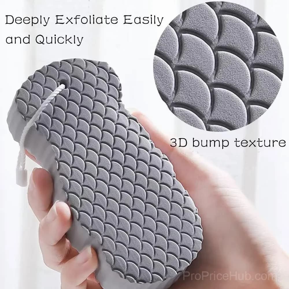 3D Super Soft Exfoliating Bath Sponge - Reusable Body Scrubber - View 6