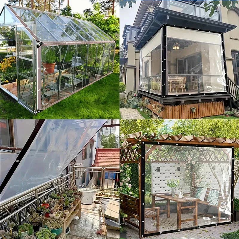 Waterproof UV-Resistant Tarpaulin for Garden, Balcony & Outdoor Use - View 7