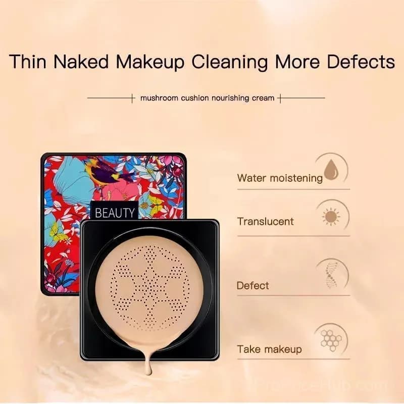 Mushroom Head Air Cushion CC Cream Shade 01 Brighten - View 8