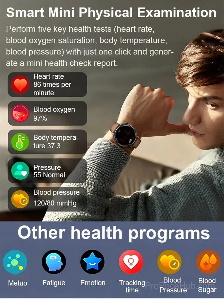 Flagship Smartwatch with 24/7 Health Monitoring - Alt