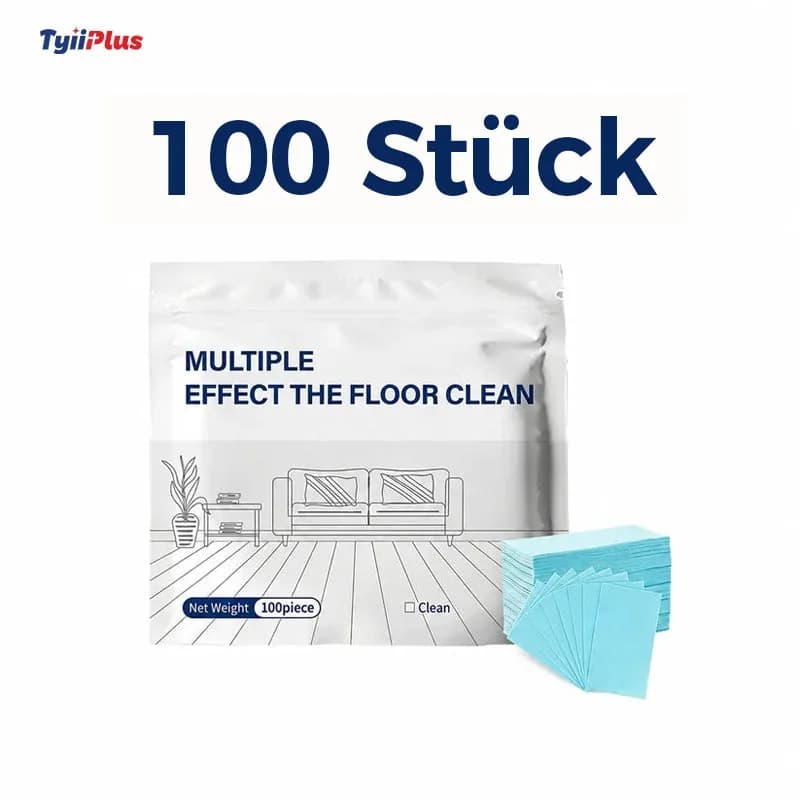 100-Pack Multi-Purpose Floor Cleaning Tablets - Concentrated Cleaner for Hardwood, Tile, Laminate - Main