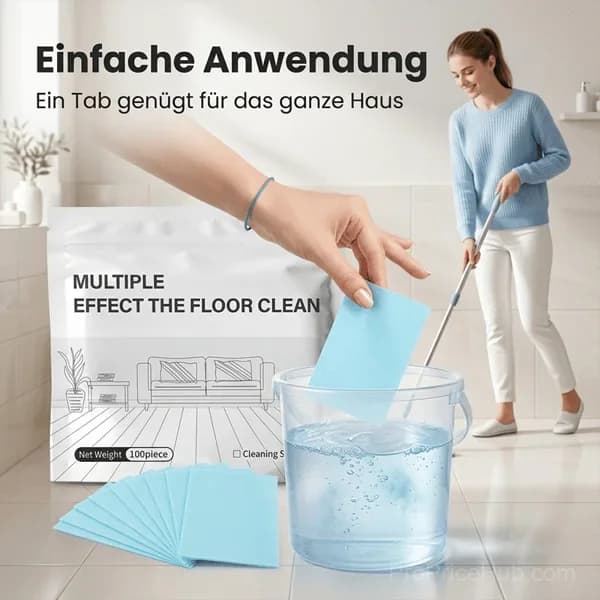 100-Pack Multi-Purpose Floor Cleaning Tablets - Concentrated Cleaner for Hardwood, Tile, Laminate - View 15