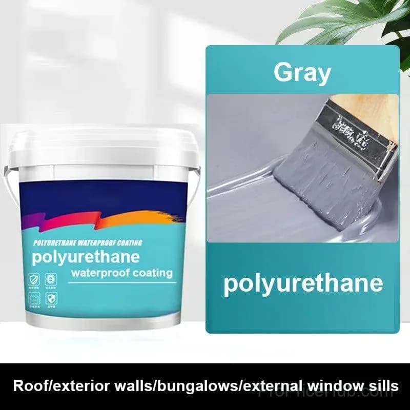 Polyurethane Waterproof Leak Repair Coating, Black, 300g - View 12