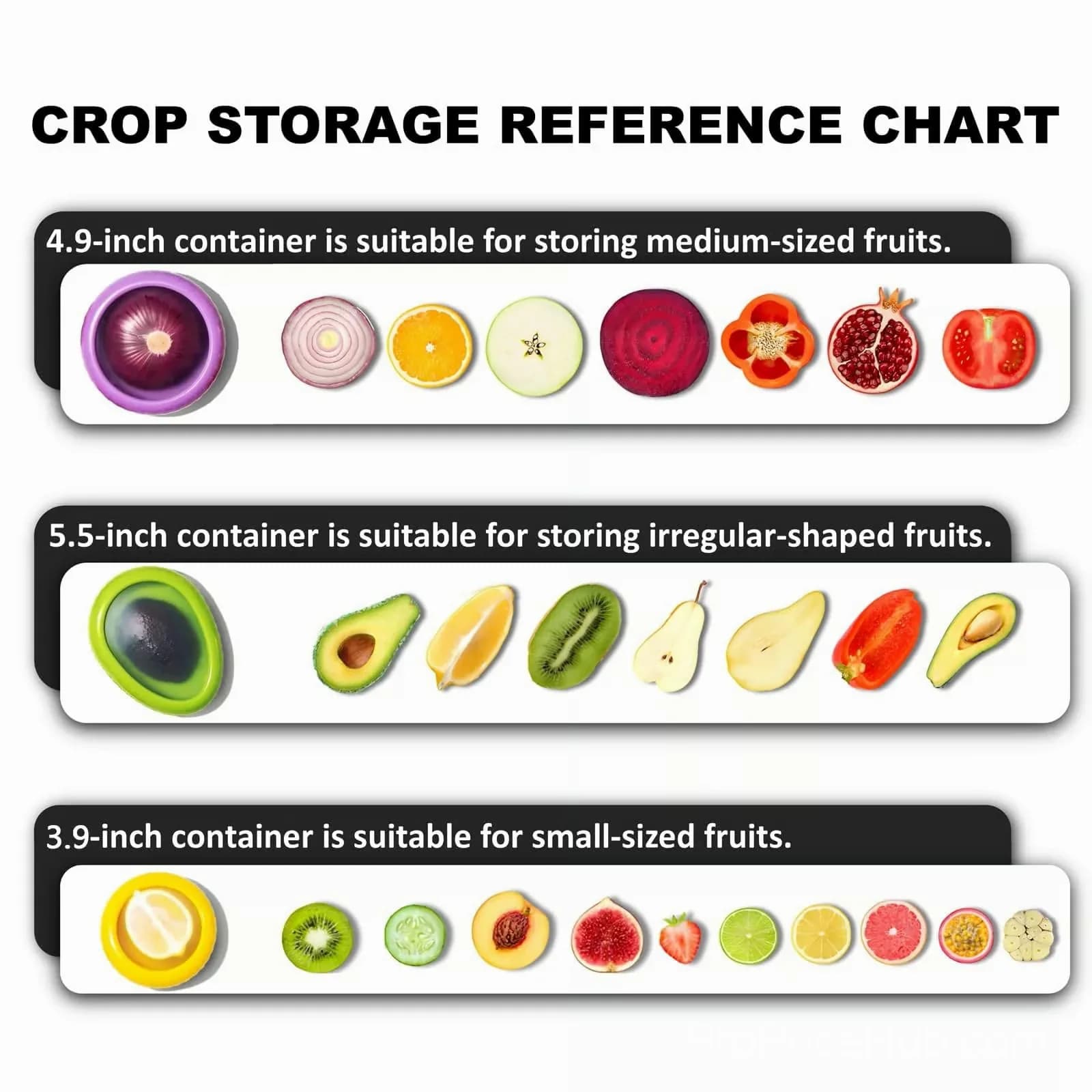 Green Fruit and Vegetable Anti-Oxidation Storage Box - View 14