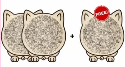 135-Piece Cat-Shaped Wooden Puzzle, Morandi Colors - View 13