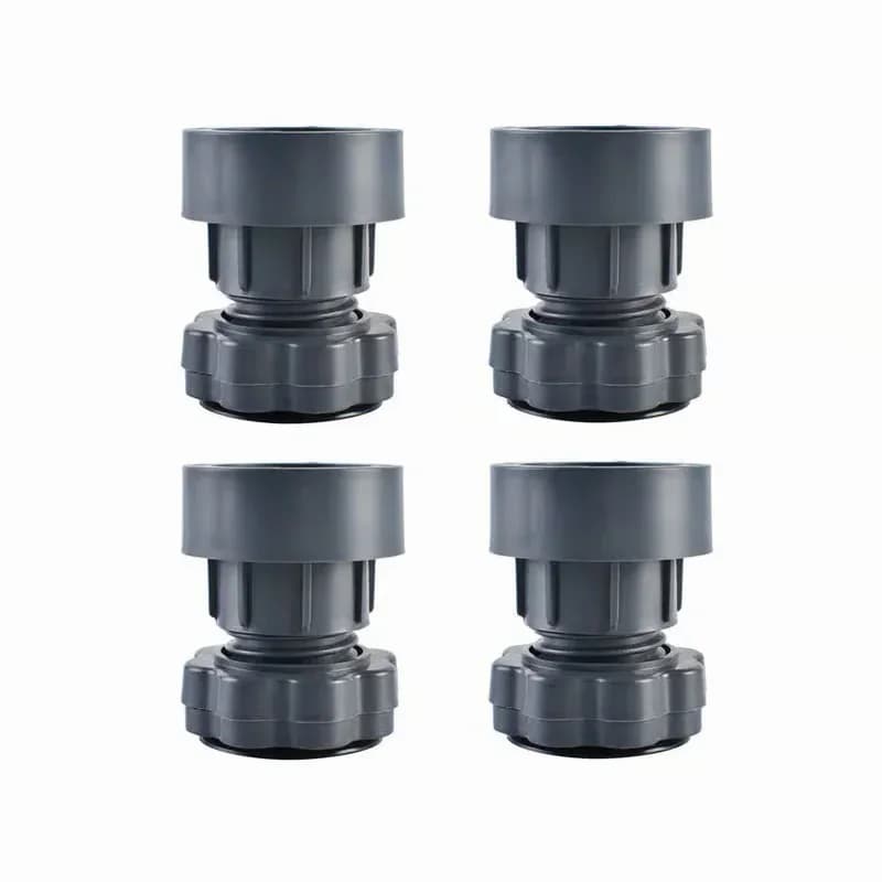 4-Piece Height-Adjustable Washing Machine Stand Set - View 7