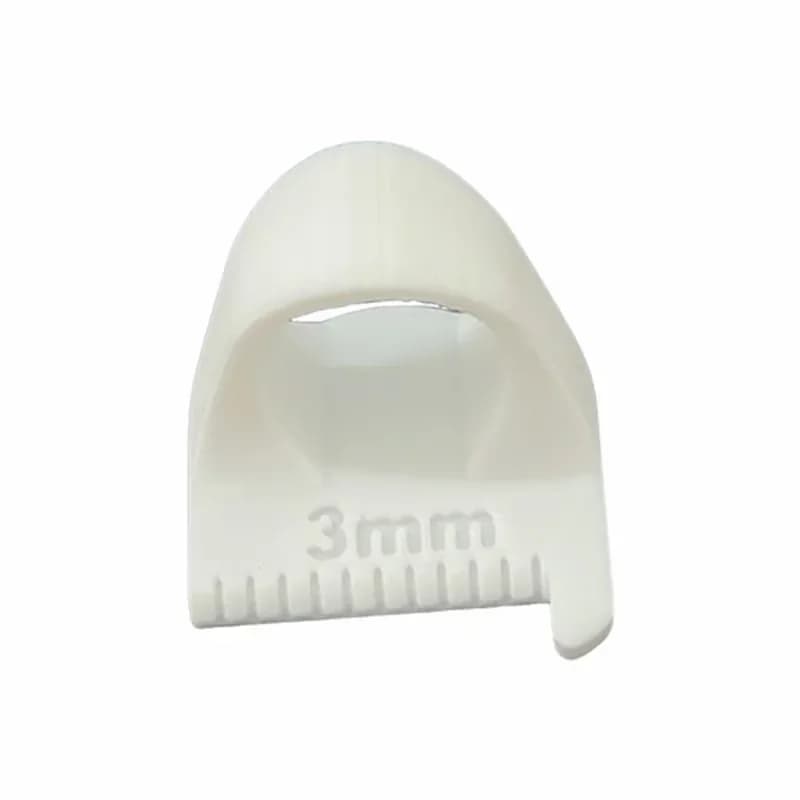 White 2mm Edge Stitch Lock Sewing Gauge Tool - View 16