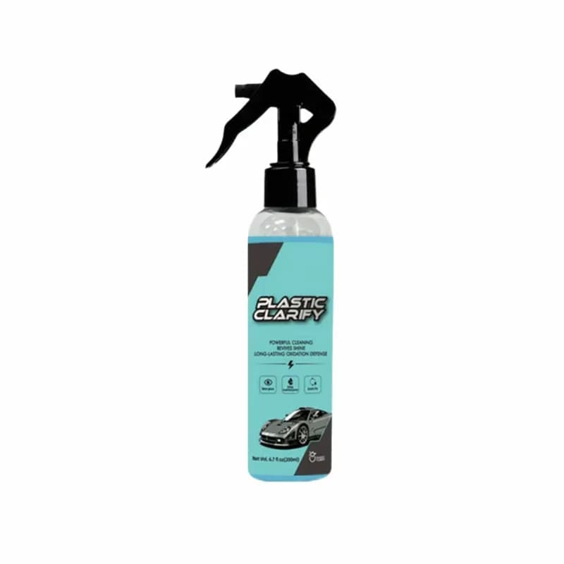 Multipurpose Car Plastic Restorer Spray, 200ml with Towel & Sponge - View 10
