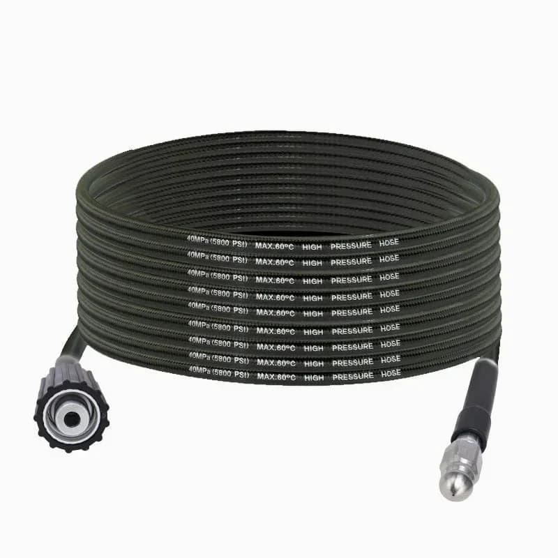 Triple-Layer Burst-Proof PVC & Stainless Steel Heavy-Duty Water Hose - Alt