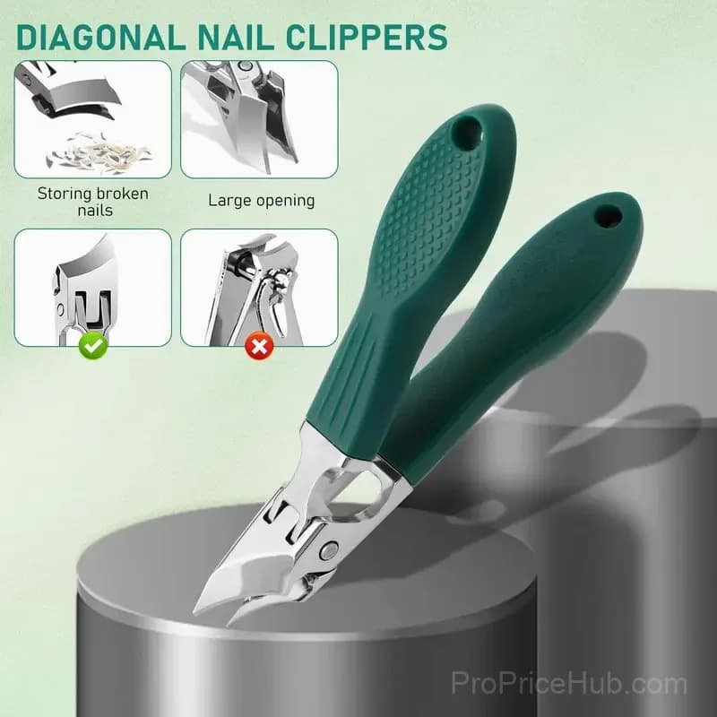 Eagle Beak Beveled Nail Clippers – 3-Piece Grooming Kit - View 5