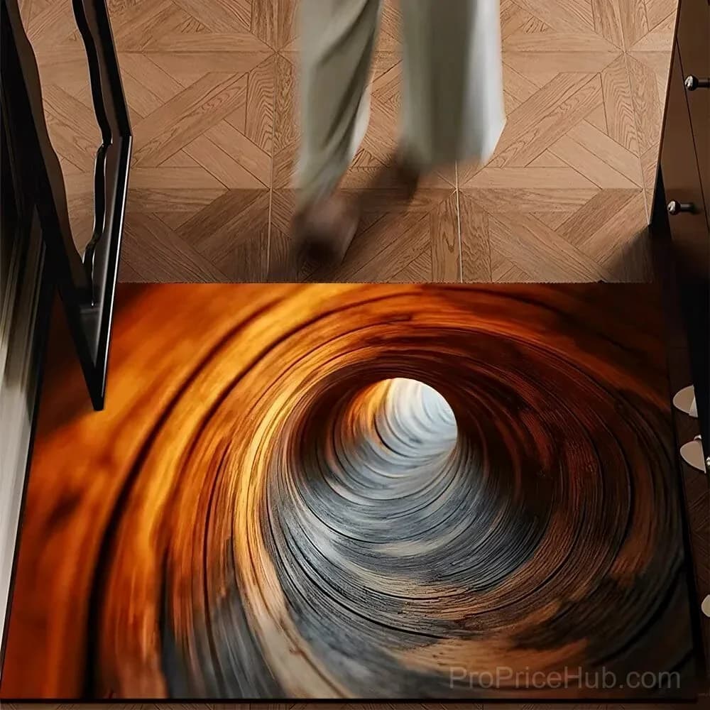 3D Optical Illusion Doormat - Endless Abyss Design - View 19