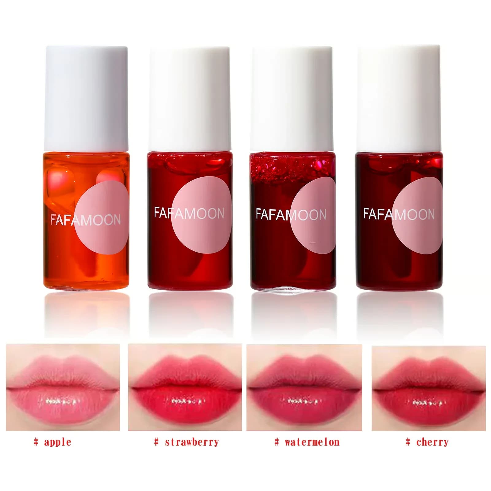 FAFAMOON Long Lasting Lip Gloss, 01 Apple - View 2