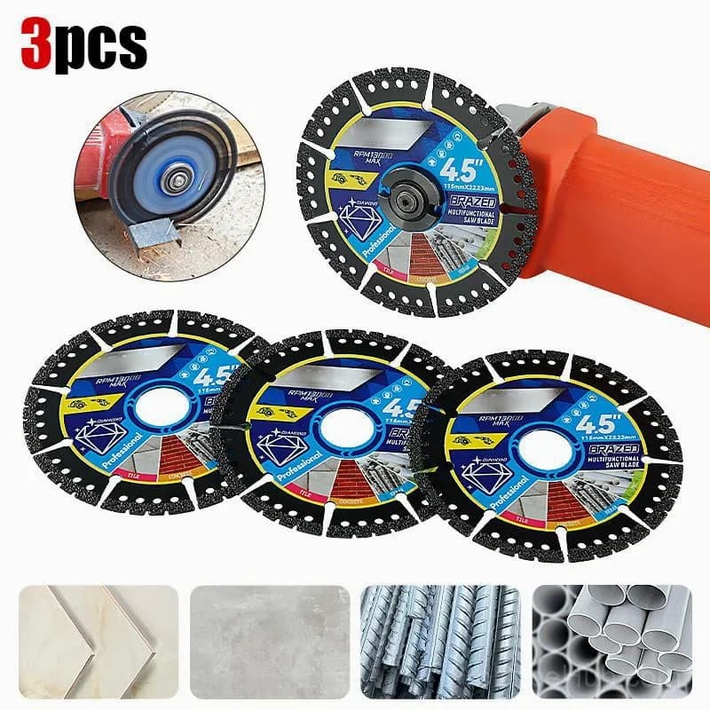 4.5" Multi-Material Diamond Blade - Premium Cutting Tool - View 8