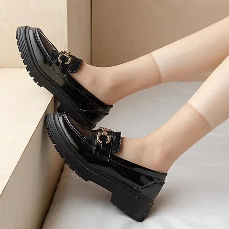 Invisible Slip-Resistant Crystal Silk Socks - Alt