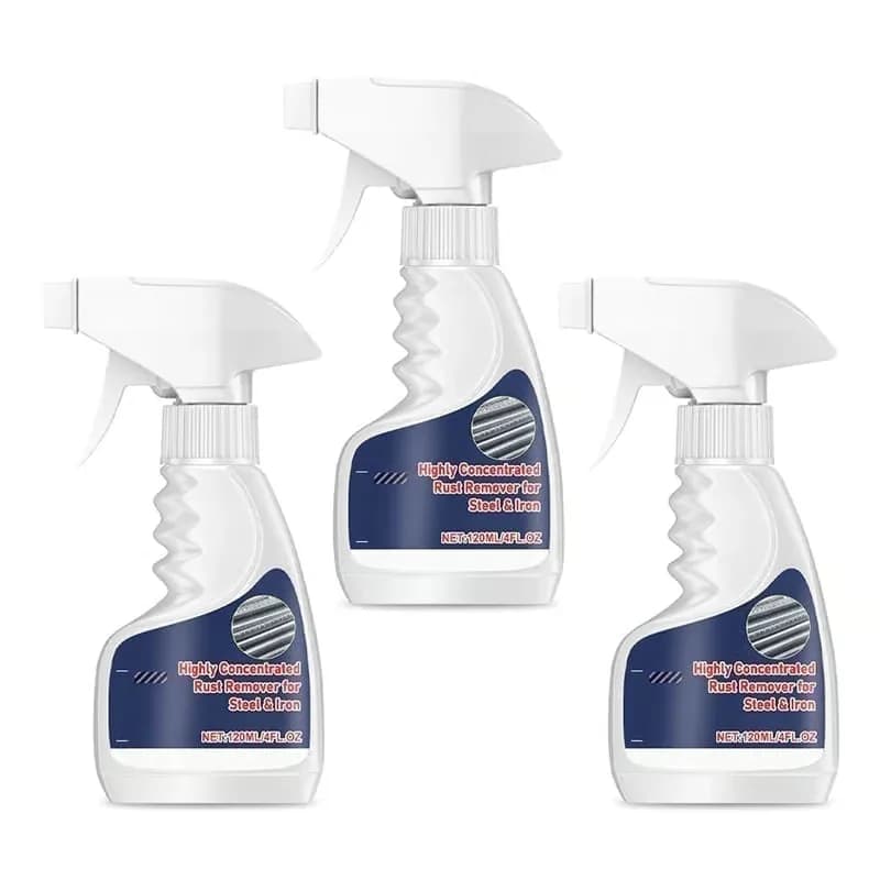 Heavy-Duty Metal Rust Remover Cleaner, 120 ml Bottle - View 3