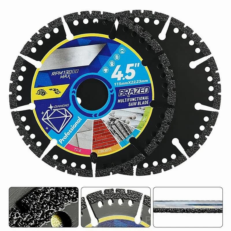 4.5" Multi-Material Diamond Blade - Premium Cutting Tool - View 4