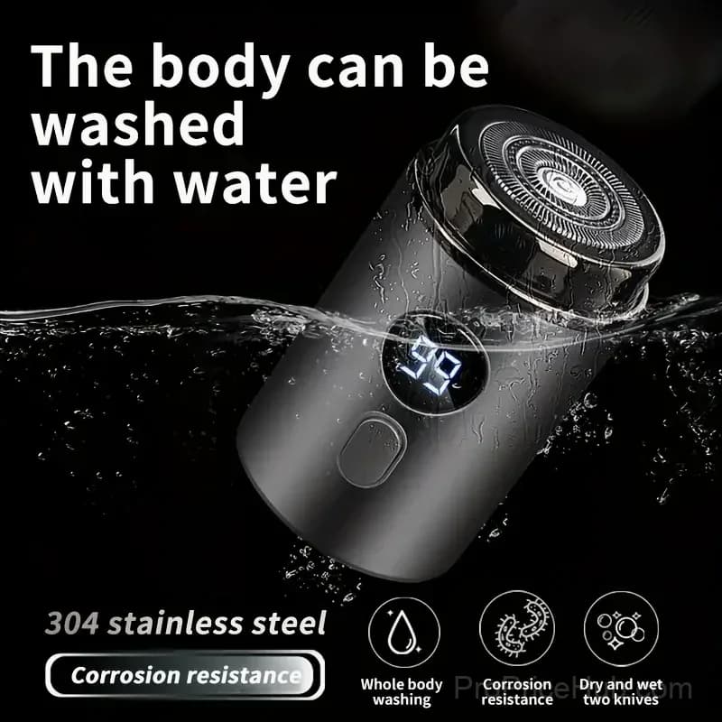 Mini Electric Shaver with Digital Display - View 12