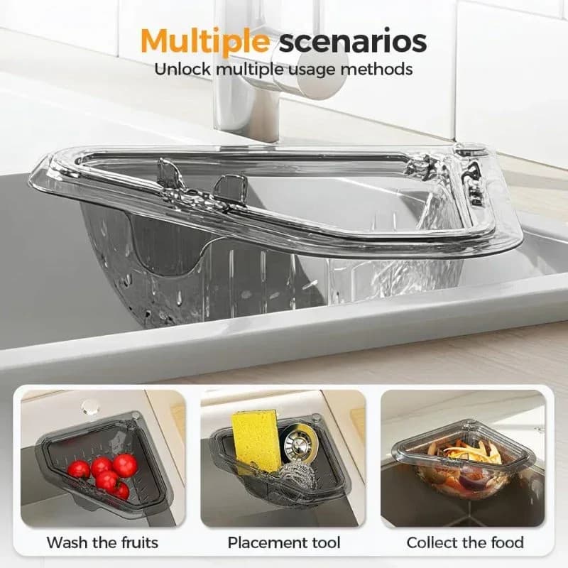 Magnetic Sink Basket - Kitchen Strainer for Soggy Scraps - View 8