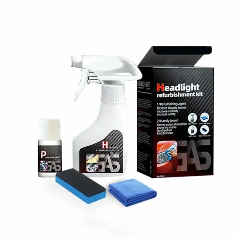 Automotive Headlight Restoration & Crystallization Coating Kit, 180ml - View 8