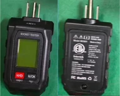 Electrical Socket Detector Outlet Tester - View 5