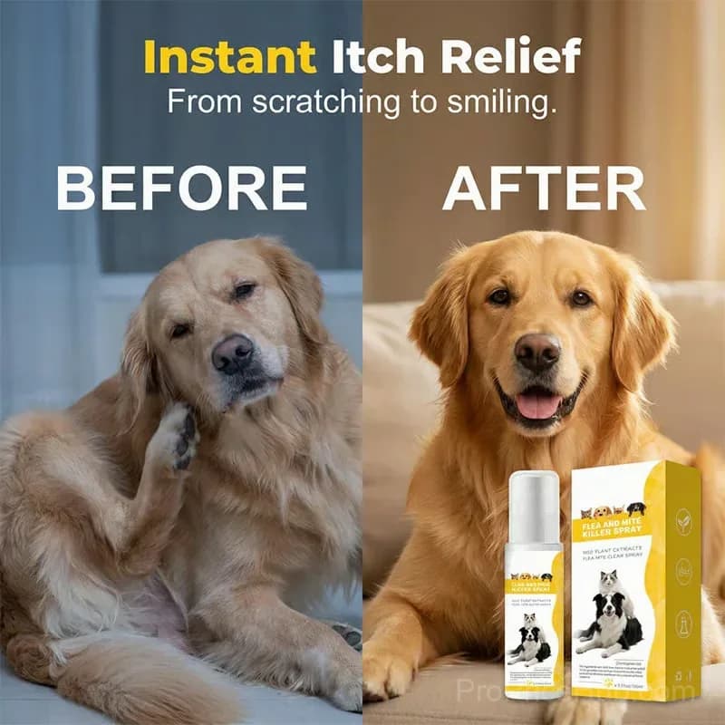 Mild Formula Pet Pest Repellent Spray, 100ml - Alt