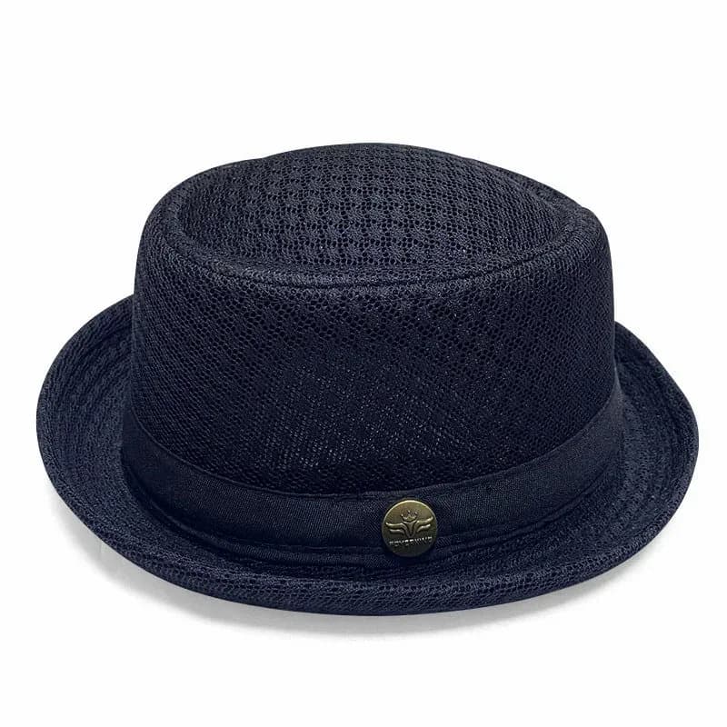 Summer Breathable Mesh Pork Pie Hat - View 10