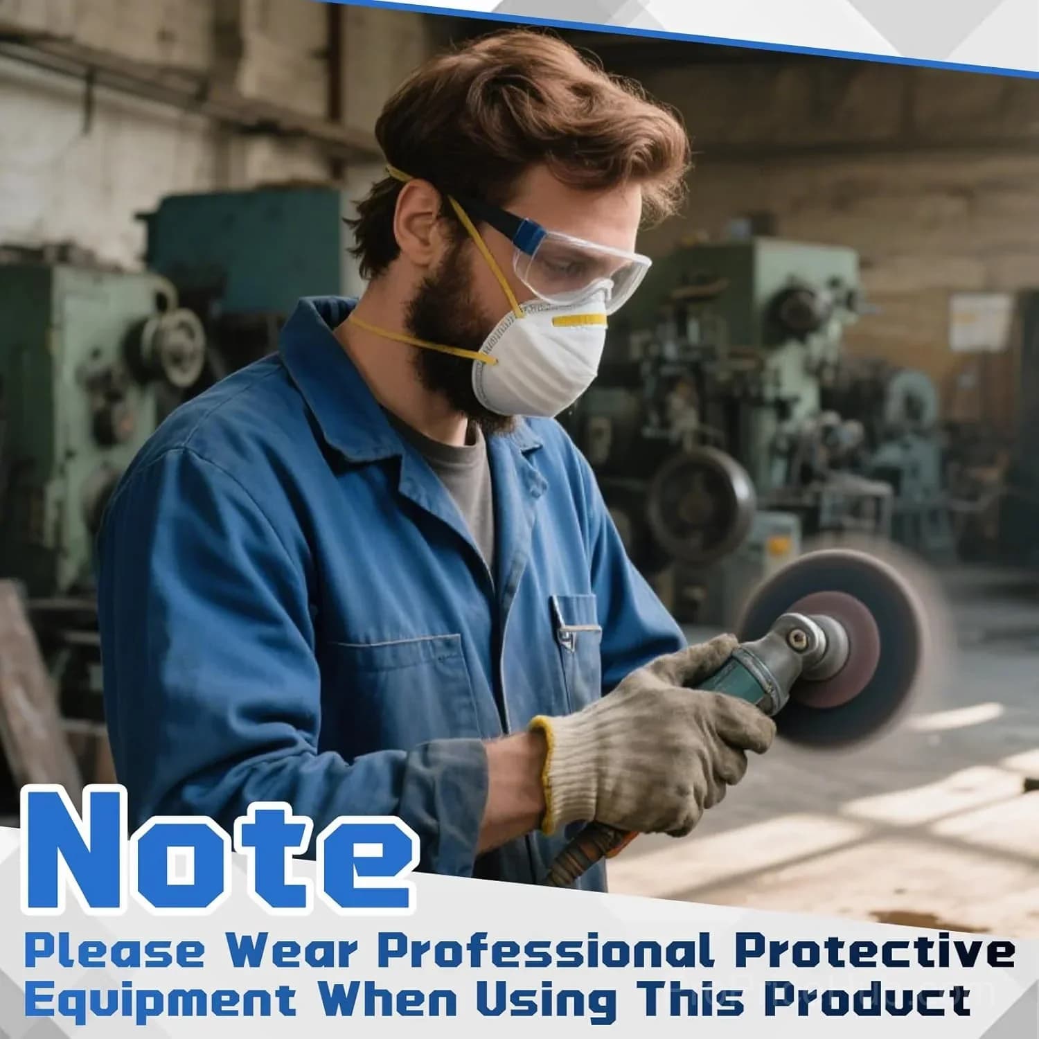 Industrial-Grade High-Density Compressed Wool Polishing Disc - View 10