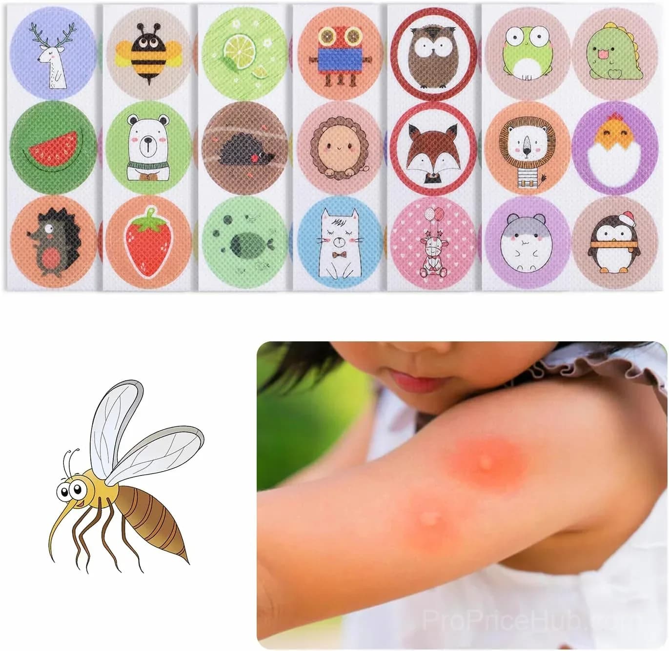 Mosquito Repellent Patches for Kids & Adults – 12-Hour, 1 Sheet - Main