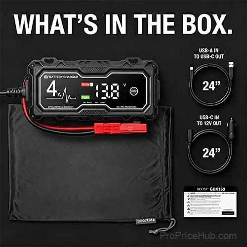 Boost X GBX155 4250A Car Jump Starter for 10.0L Gas & 8.0L Diesel Engines - View 5