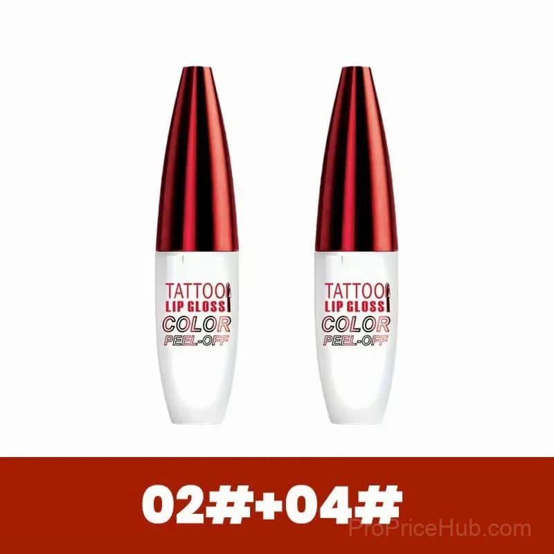 Waterproof Long-Lasting Lip Gloss, Shade 01, 2-Pack - View 16