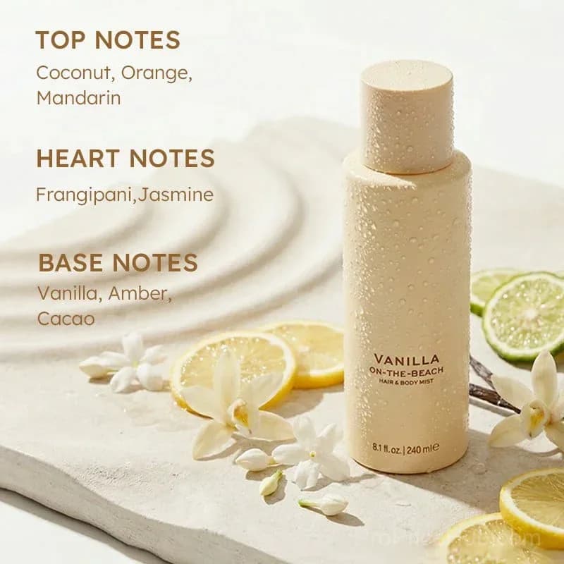 Vanilla on the Beach Women's Hair & Body Mist - Alt