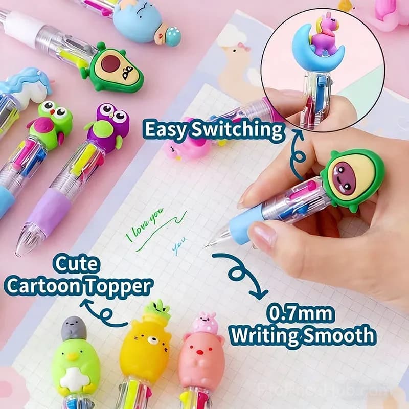 20-Pack Mini 4-in-1 Multicolor Pens for Kids - View 4