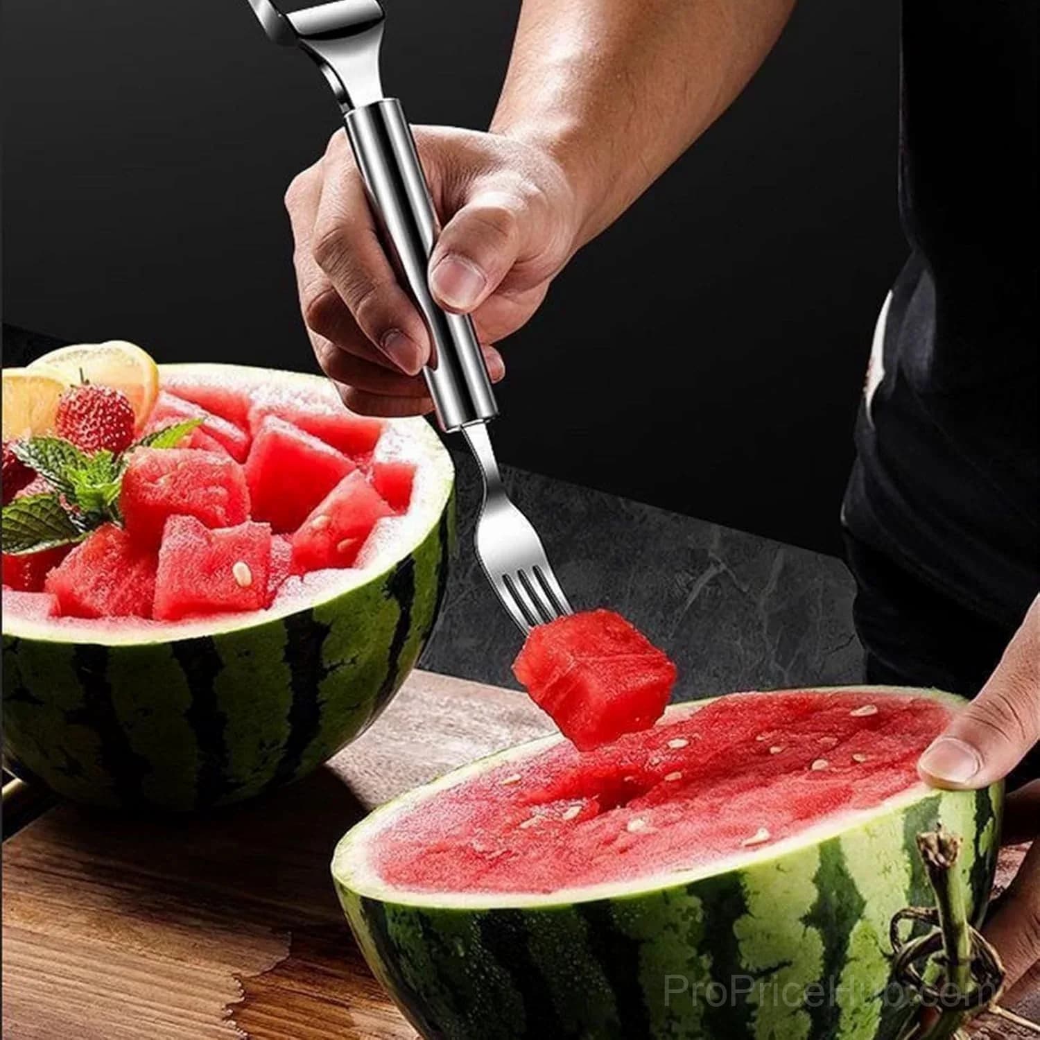 Upgraded Watermelon Fork Slicer Cutter Tool - View 5