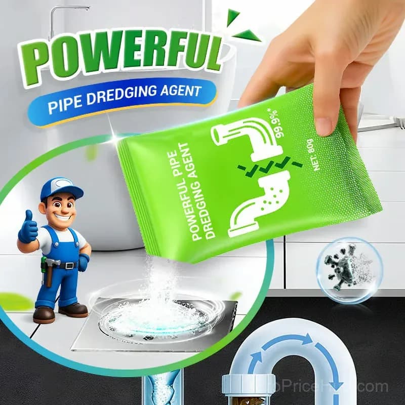 Pipe Dredging Agent Drain Cleaner, 2-Pack Trial Size - View 2