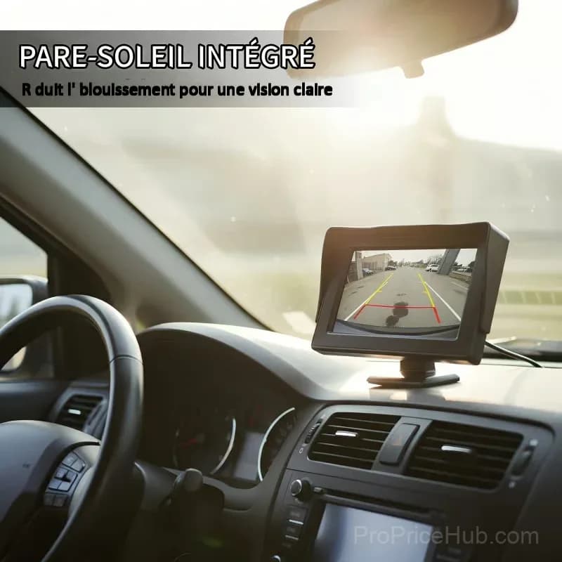 4.3-Inch HD Car Entertainment Display Monitor - View 4