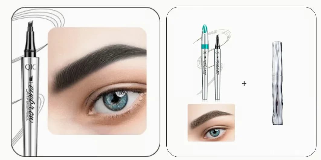 3D Waterproof Eyebrow Pencil, Light Brown, 2-Pack - View 49