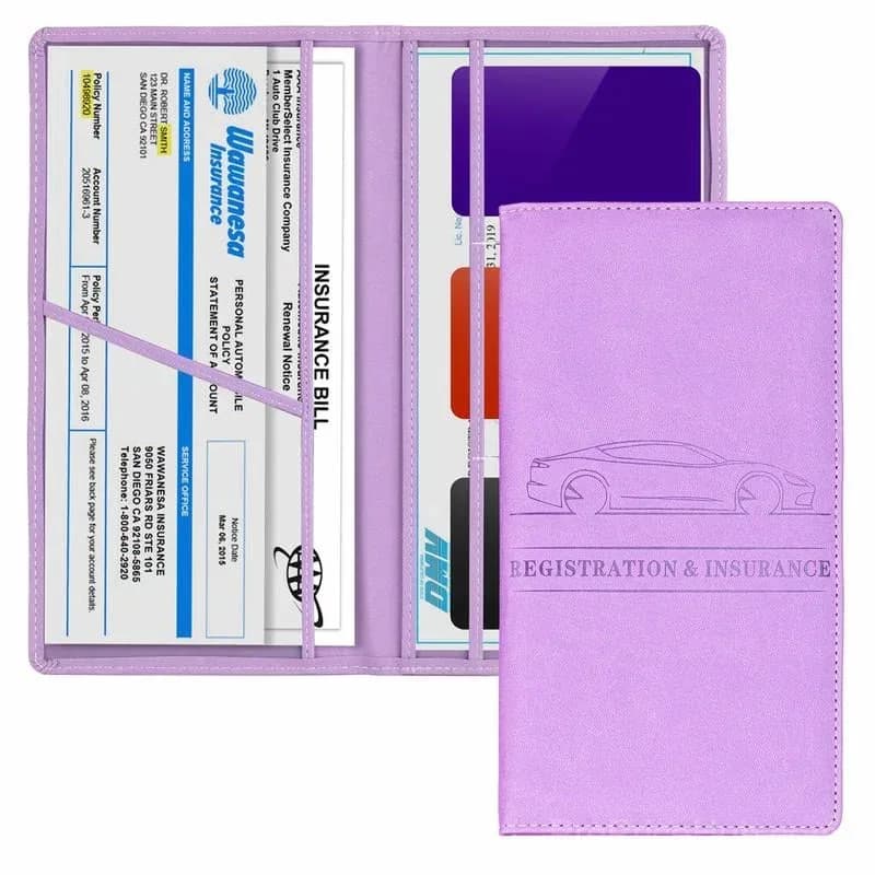 Car Registration & Insurance Card Holder - View 9