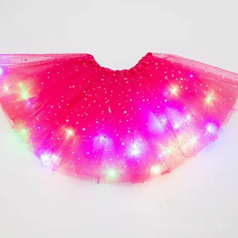 Princess Glow LED Skirt – Soft Safe Stretchy - View 8