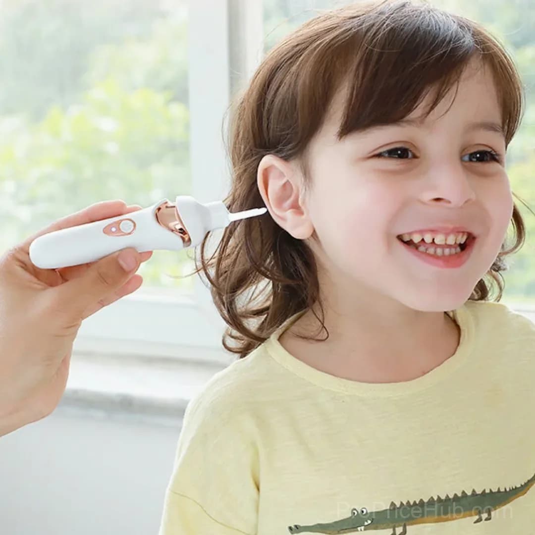 Painless Ear Cleaning Tool for Family, White - View 2