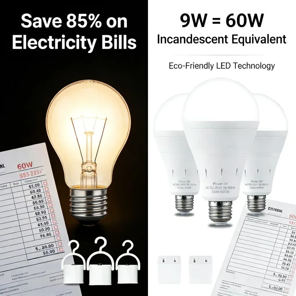 Rechargeable LED Emergency Light Bulb, 1-Pack - View 5