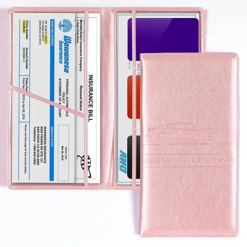 Car Registration & Insurance Card Holder - View 10
