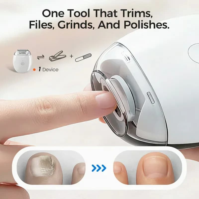 Automatic Fingernail Grinder for Adults & Children, 1 Pc - View 4