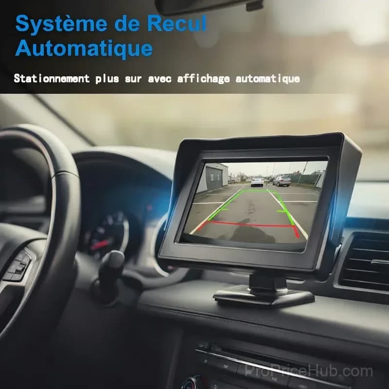 4.3-Inch HD Car Entertainment Display Monitor - View 7