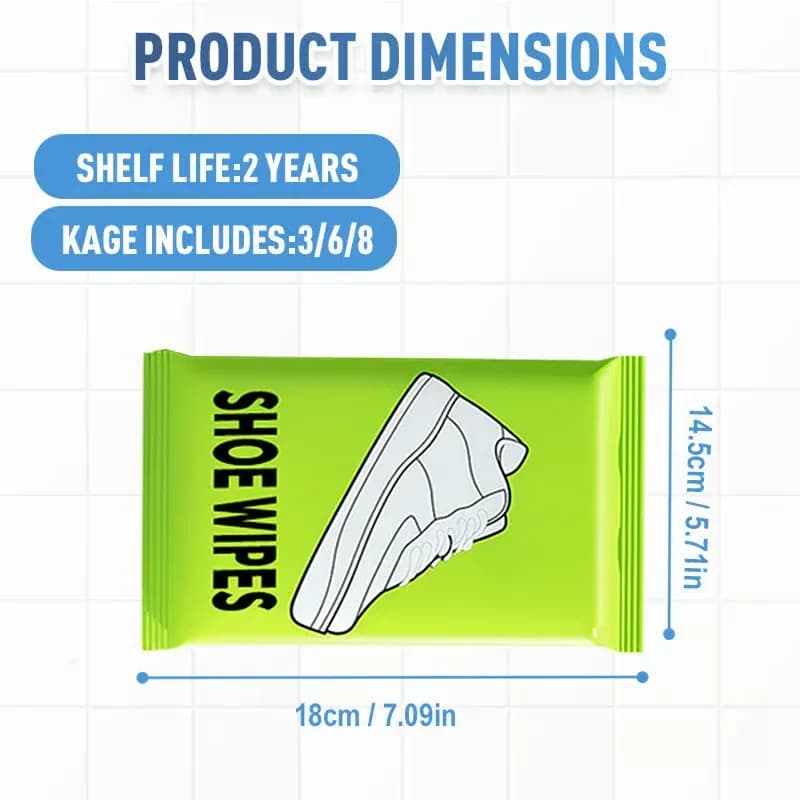 Quick-Clean Shoe Cleaning Wipes, 3-Pack - View 10