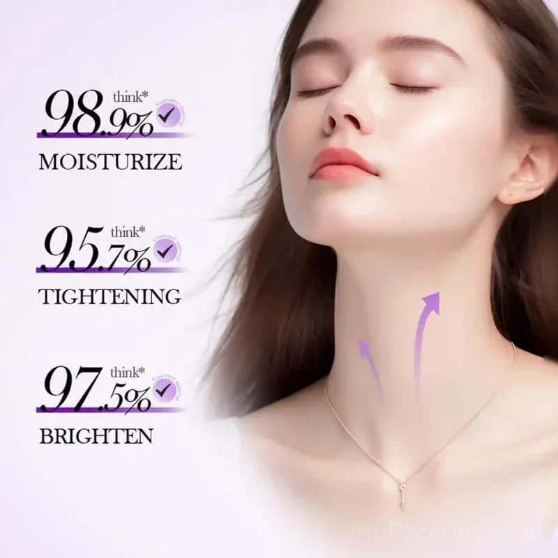 Roller Massage Neck Cream with Collagen and Hyaluronic Acid - View 3