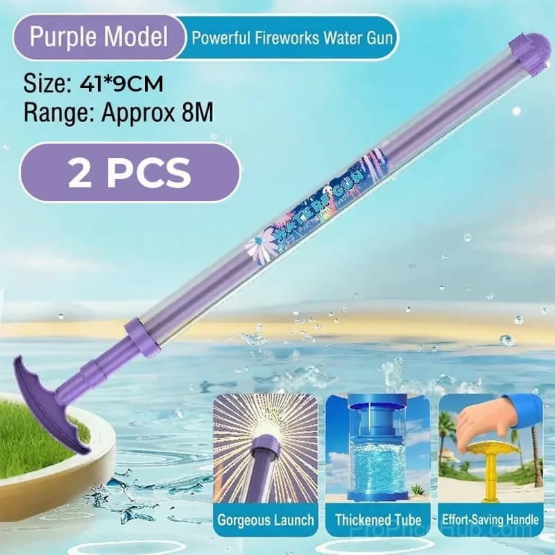 Firework Style Water Spray Toy, Small 41 cm, Multicolor - View 5